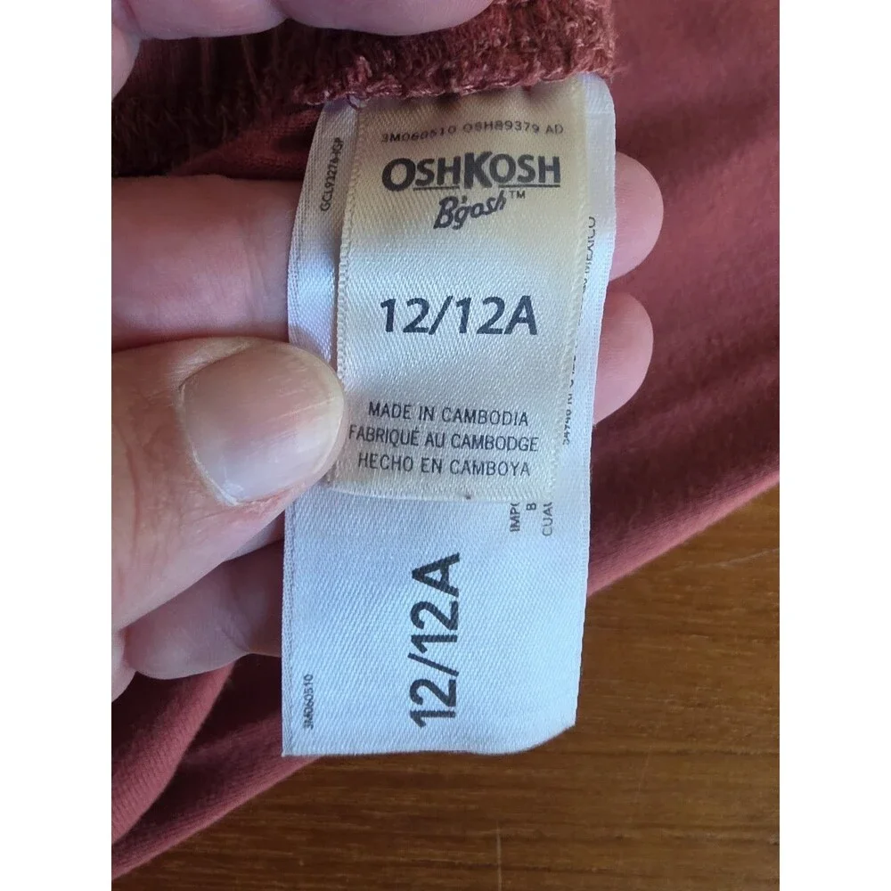 Oshkosh Girl's Leggings Size 12/12A READ Description